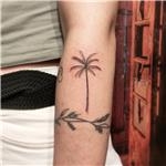 palmiye-agaci-dovmesi---palm-tree-tattoo