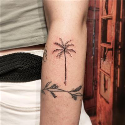 palmiye-agaci-dovmesi---palm-tree-tattoo