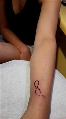 minimal-sonsuzluk-isareti-ve-kuslar-dovmesi---minimal-infinity-symbol-and-birds-tattoo