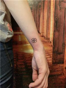 4 Yaprakl Yonca Dvmesi / 4 Leaf Clover Tattoos