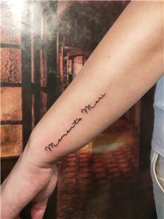 Memento Mori Yaz Dvmesi / Memento Mori Tattoo 