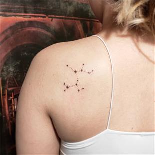 Yay Burcu Yldz Dvmesi / Sagittarius Stars Tattoo