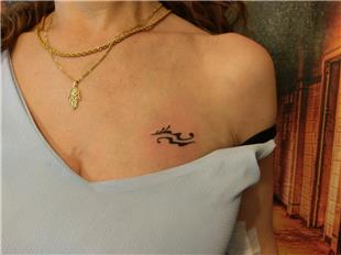 Kova Burcu Dvmesi / Aquarius Horoscope Tattoo